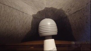 ドМ美女が電マ責めで大量お漏らし　グレーのスパッツが染みだらけ